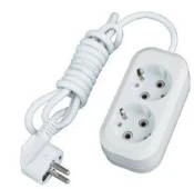 Удлинитель SMARTBUY SBE 16-2-05-Z ПВС 3*0,1 16А 3,5кВт 2гн 5м с/з